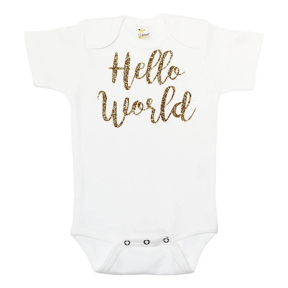 Hello World Onesie