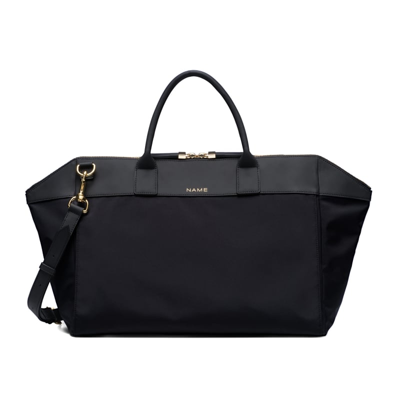 Name Activewear Matte Black Satchel