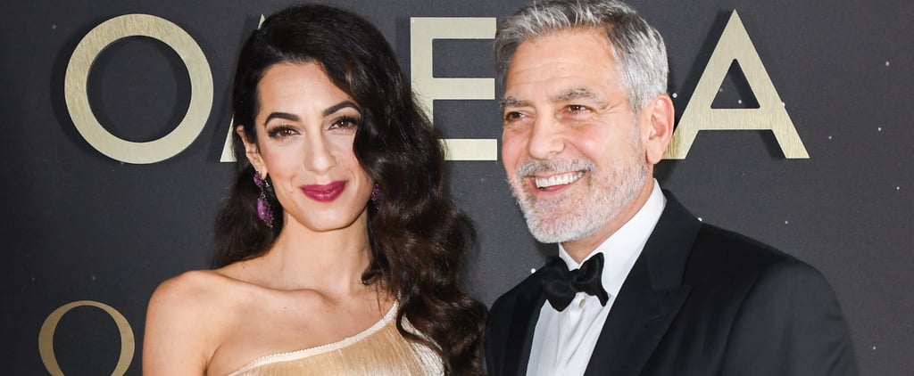 Amal Clooney Gold Fringe Gown 2019