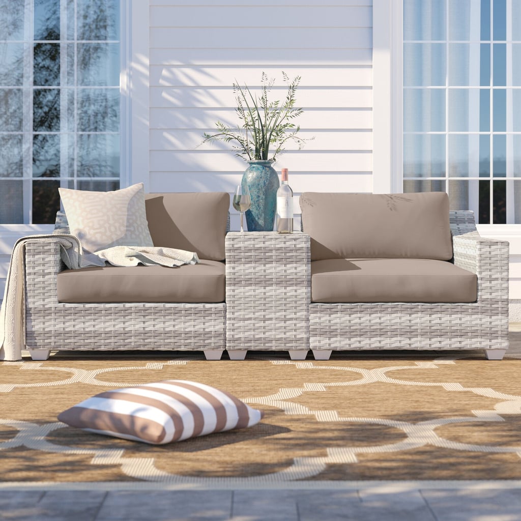 Falmouth rattan sectional deals