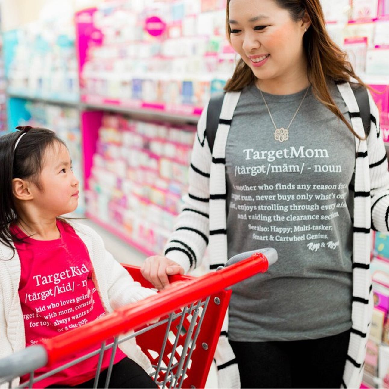 T Shirt For Mom Who Loves Target | PS Family
