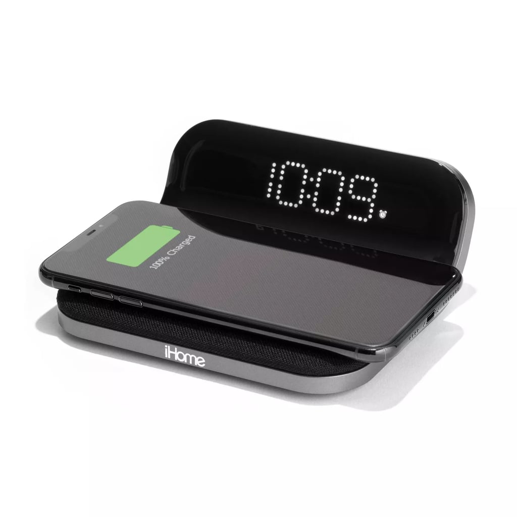 iHome Wireless Charging Alarm Clock