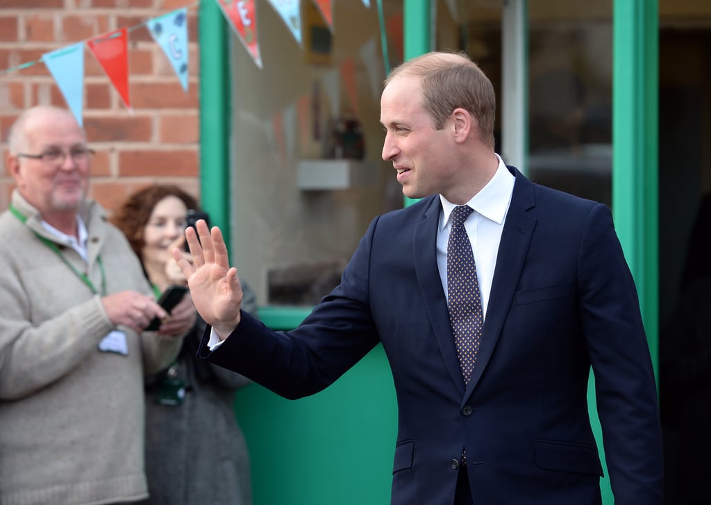 Prince William Visits Derby November 2016