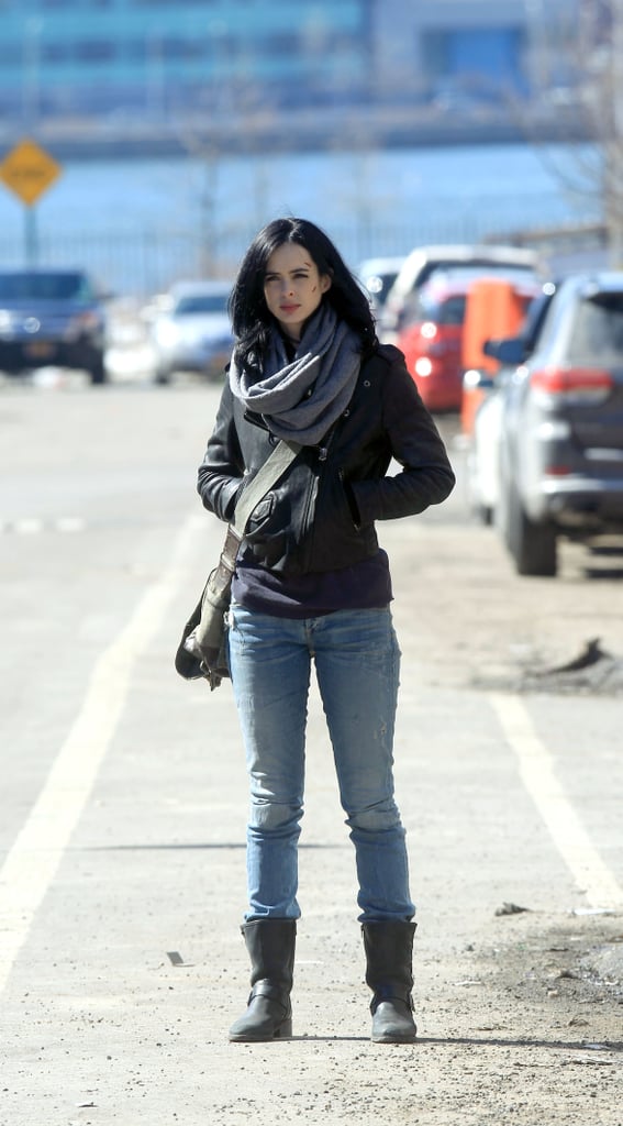 Sometimes She'll Add a Scarf