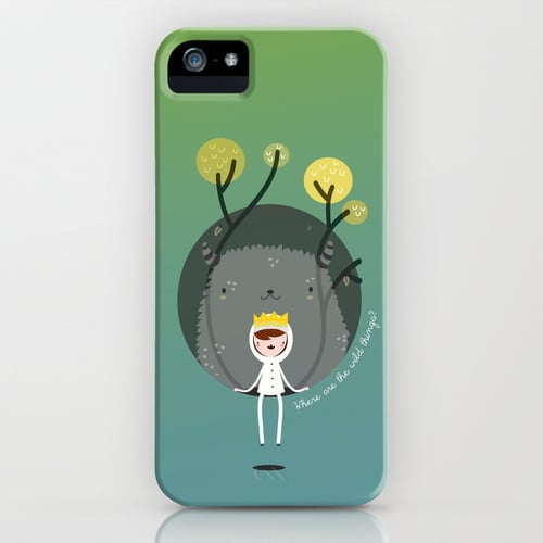 Get lost in the wonderful world of author Maurice Sendak with an illustrative Where the Wild Things Are iPhone case ($35).