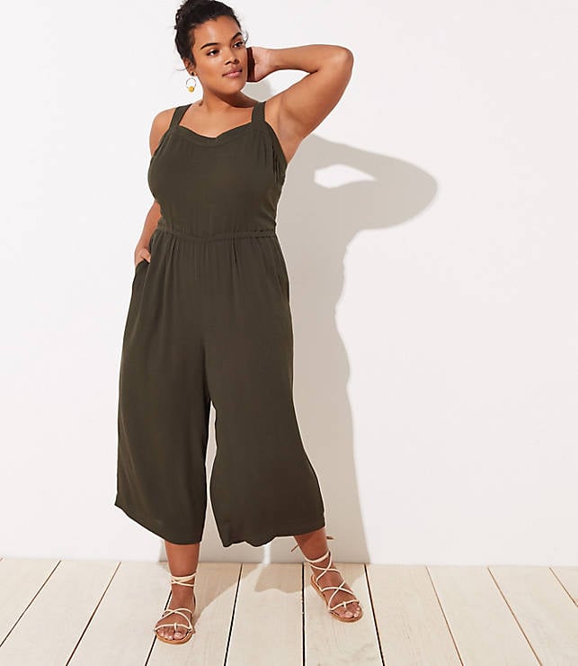 LOFT Beach Wide Leg Jumpsuit