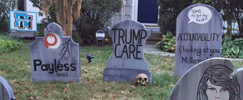 Dad's Funny Halloween Graveyard 2017