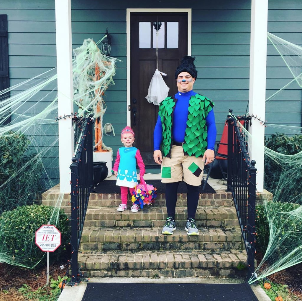 Branch and Poppy | Cute And Easy Father and Daughter Halloween Costumes ...
