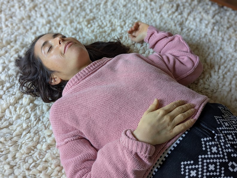 Trying floor time, the TikTok wellness trend