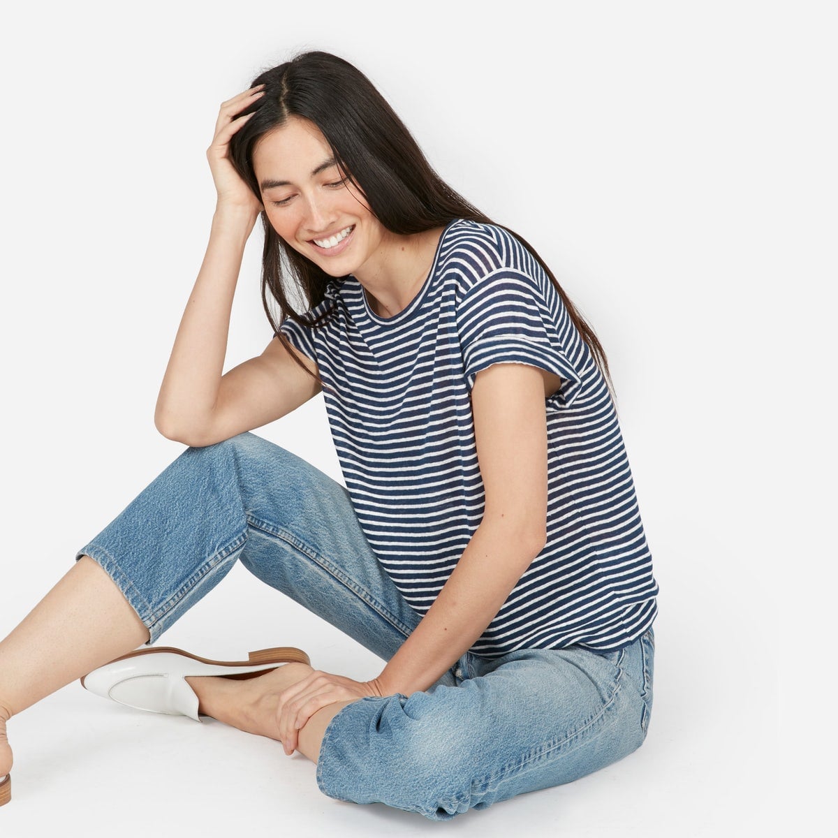 Everlane Linen Box-Cut Tee | 55 Stylish 