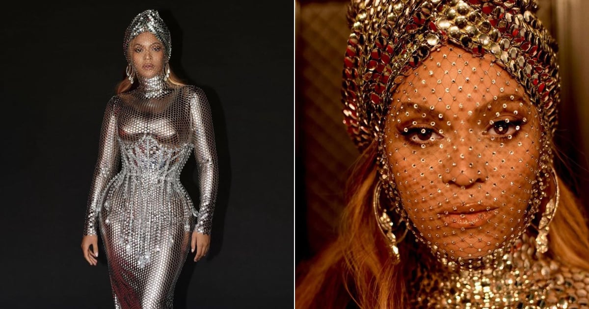 Beyoncé Wears Custom Burberry to 2021 Grammys Afterparty | PS Fashion