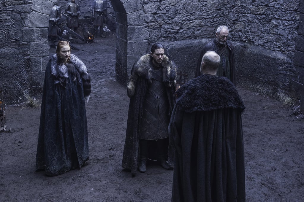 There's one thing we know for sure on this show: the outerwear is very intense.