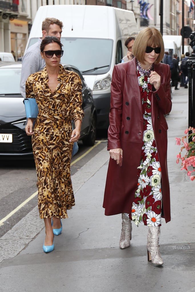 Victoria Beckham's Leopard-Print Dress September 2018