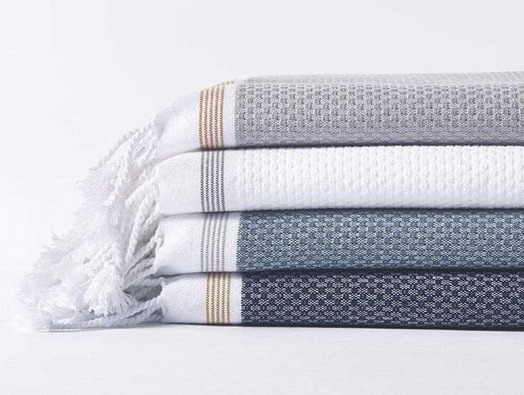 Coyuchi Mediterranean Organic Bath Towels