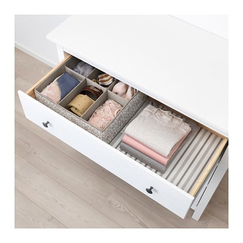 Beige Box With Compartments