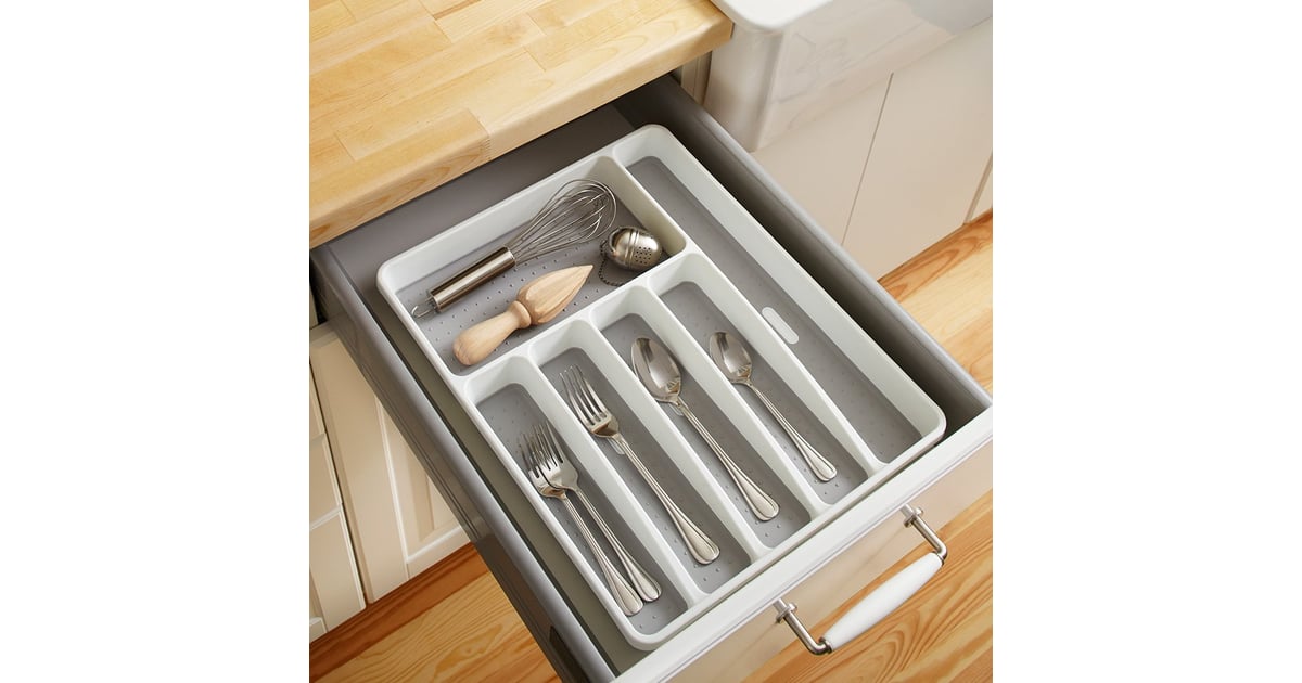 madesmart Classic Large Silverware Tray Useful Drawer Organisers on