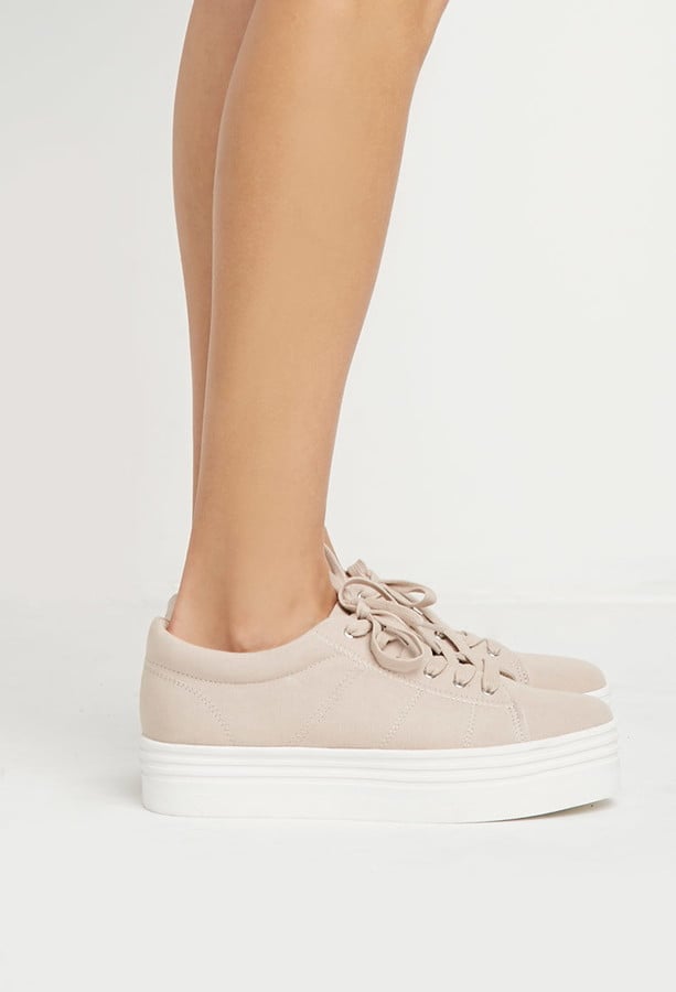 Forever 21 Canvas Flatform Sneakers ($30)
