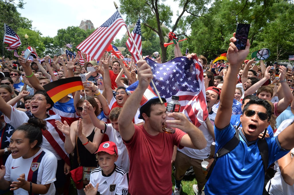Fan Photos For the USA vs. Germany 2014 World Cup Game