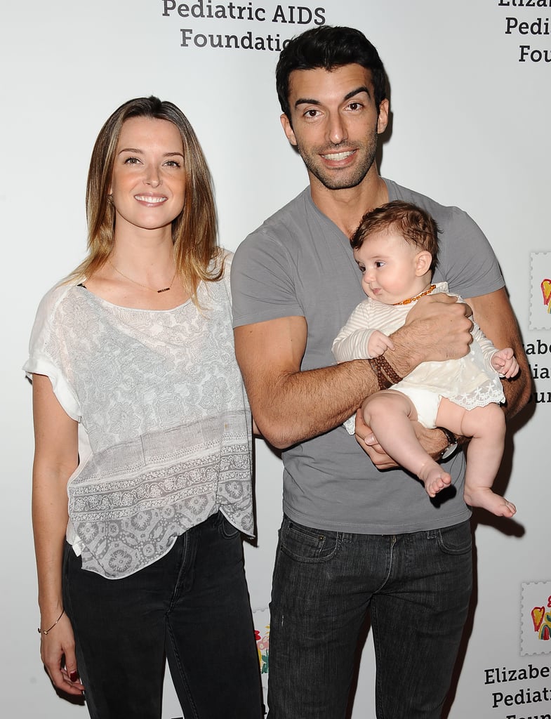 Justin Baldoni and Emily Foxier