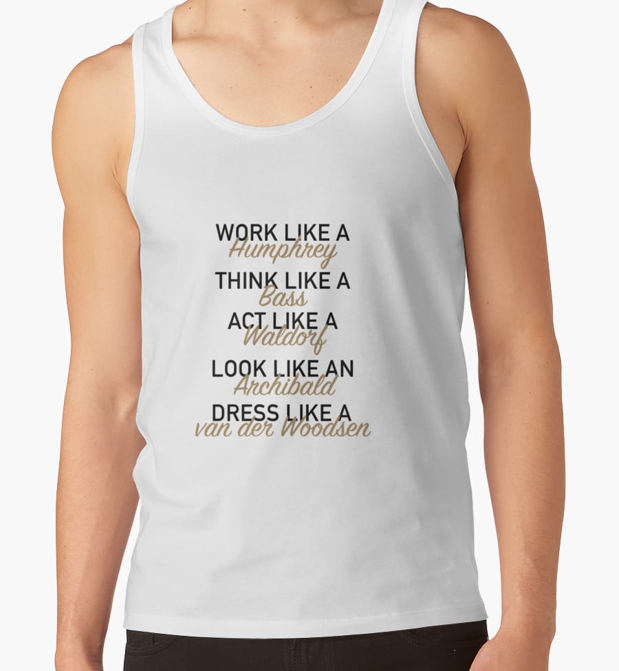 Tank Top ($23)
Tank Top ($23)