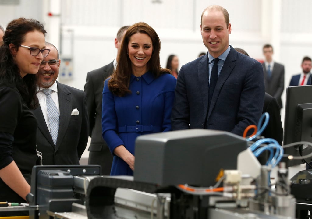 Prince William and Kate Middleton in South Yorkshire 2018