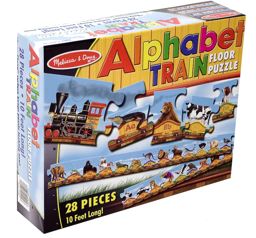 Alphabet Train Floor Puzzle | Toys That Teach Kids the Alphabet