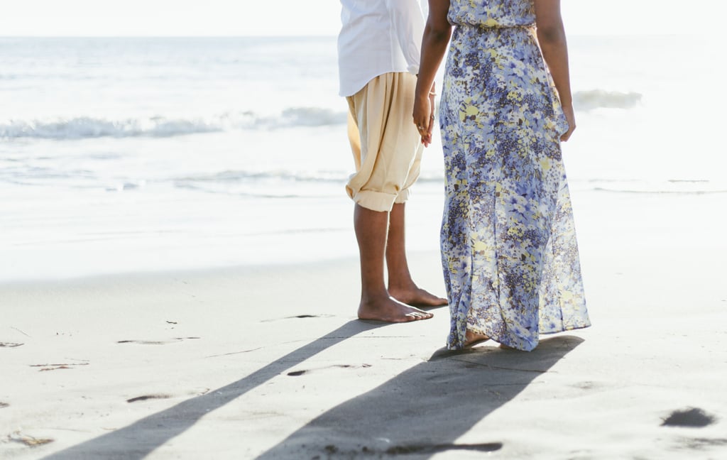 Mermaid-Themed Engagement Shoot