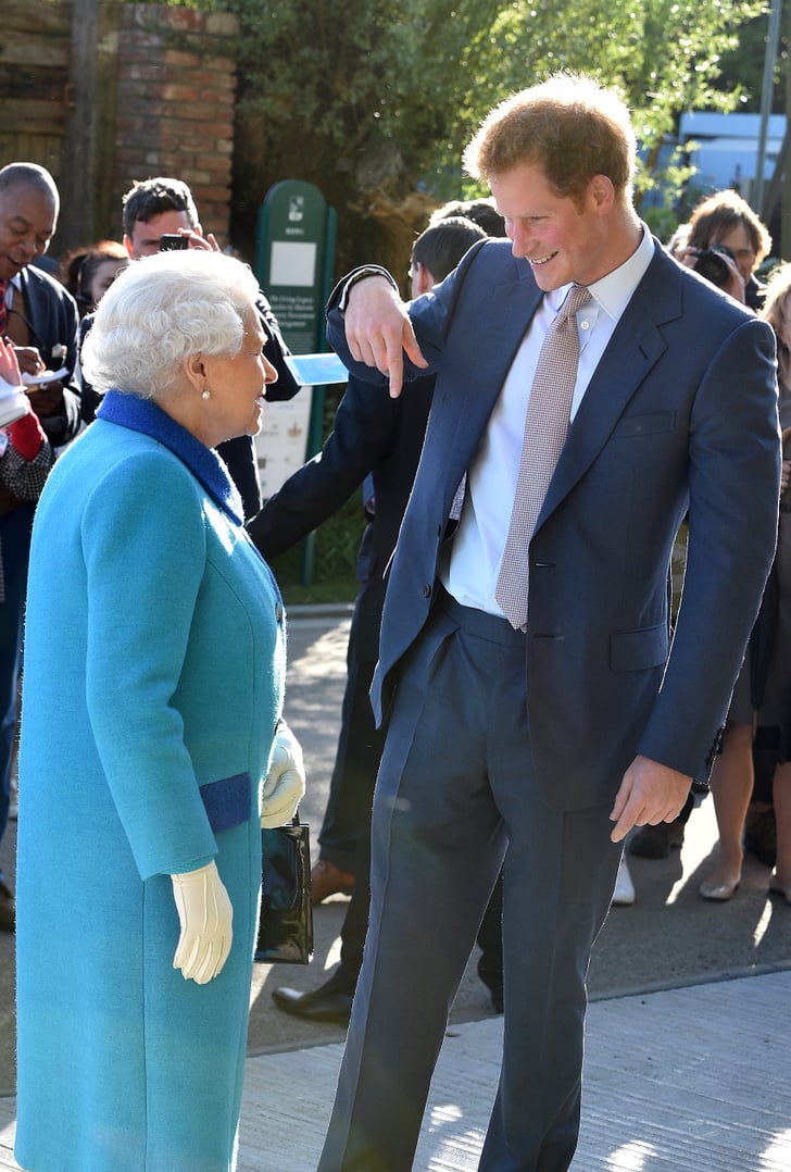 Prince Harry and Queen Elizabeth II Pictures POPSUGAR Celebrity UK