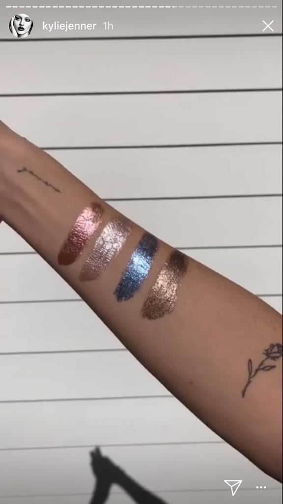 Kylie Jenner Weather Collection Swatches