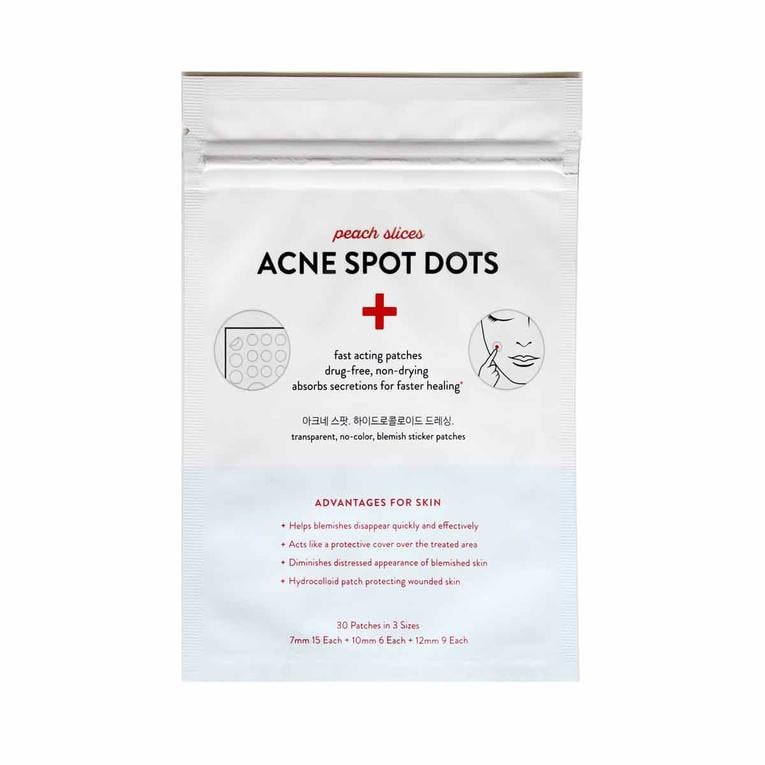 Peach Slices Acne Spot Dots