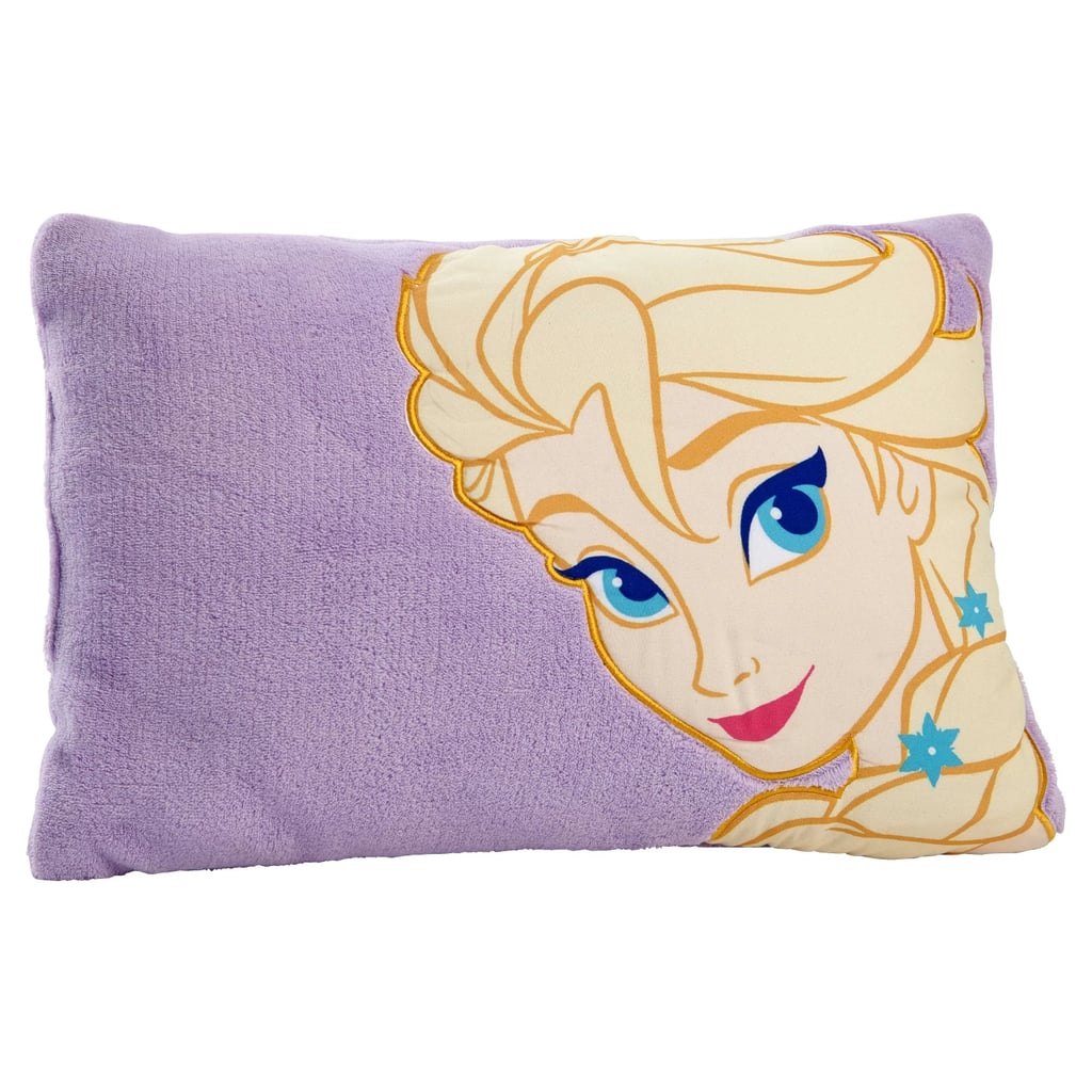 Frozen Elsa Purple Throw Pillow