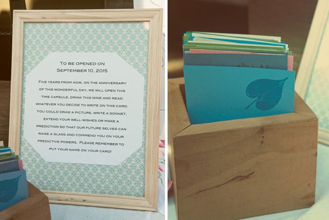 Time Capsule Guest Book Camp Wedding Ideas Popsugar