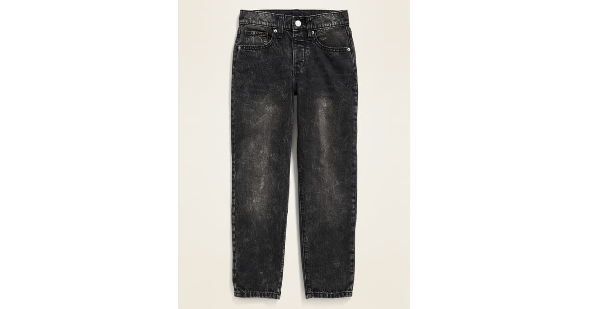 High-Waisted OG Straight Black Jeans for Women