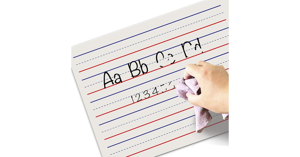 Dry Erase Ruled Lap Boards Homeschooling Supplies For Preschool and