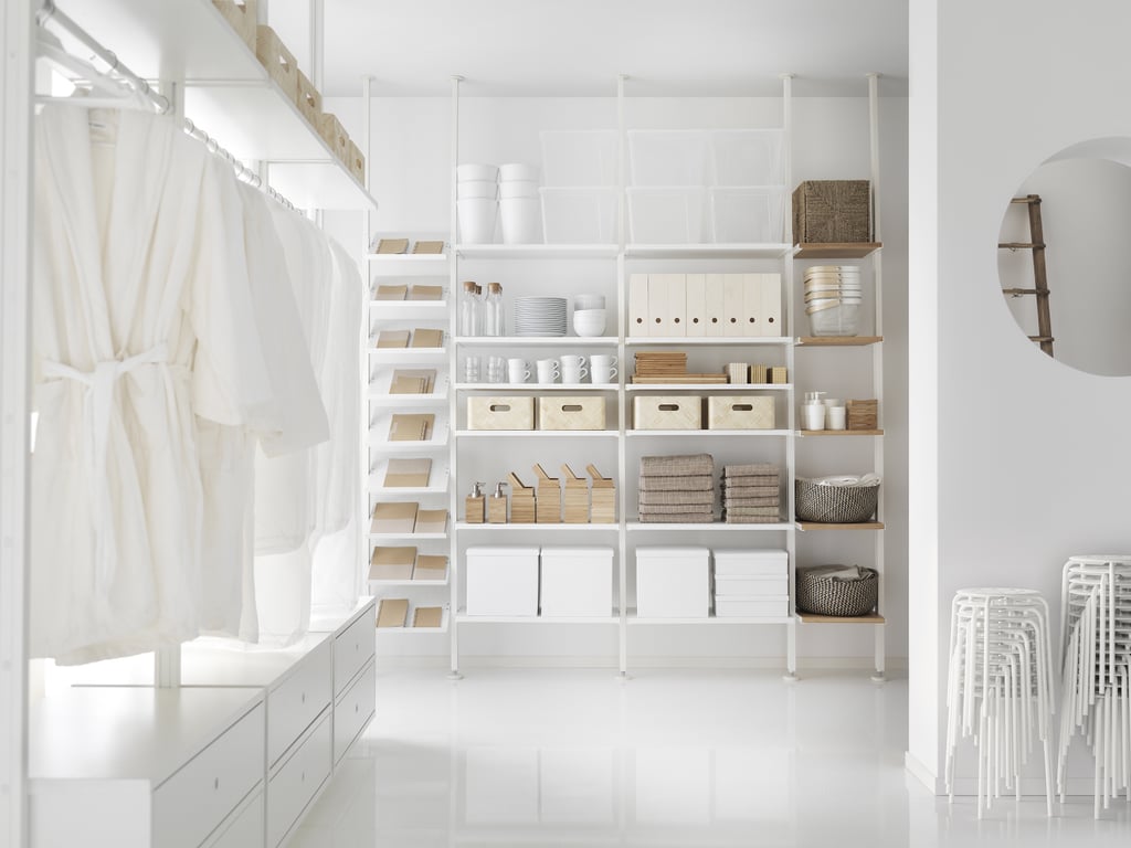 Elvarli Four Sections With Shoe Shelves (700) Ikea August 2016