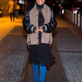 Forget White Boots — Yara Shahidi Just Started a Whole New Trend With Her Blue Suede Boots