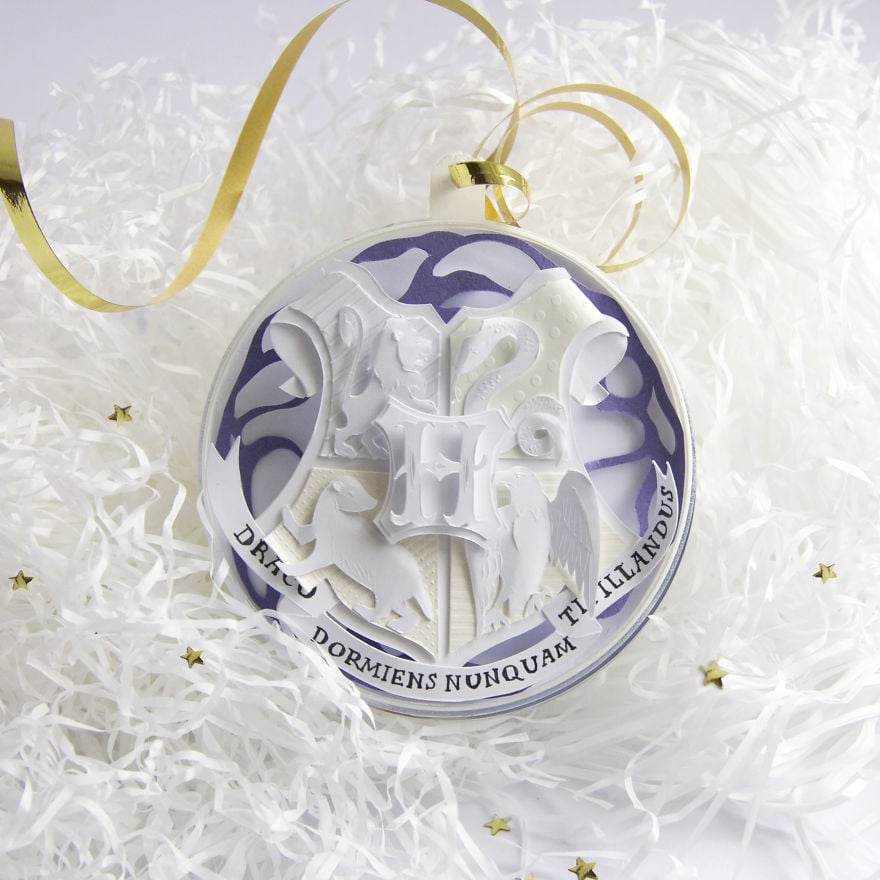 Harry Potter Paper Ornaments
