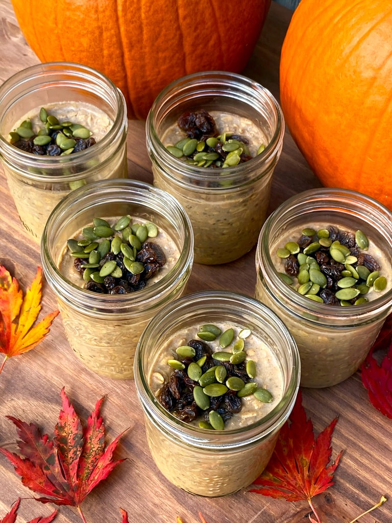 A Week of Pumpkin Pie Overnight Oats