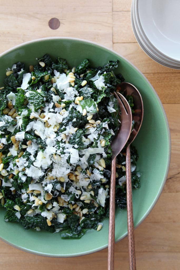 Kale Salad With Pecorino and Pine Nuts Kale Salad With Pecorino and Pine Nuts