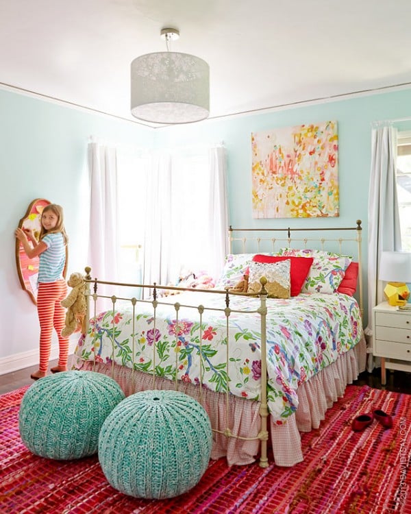 Design Tip: Bring Color In Through Textiles