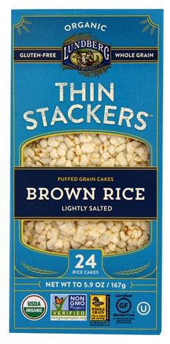 Butter and White Toast: Eat Lundberg Organic Thin Stackers Instead