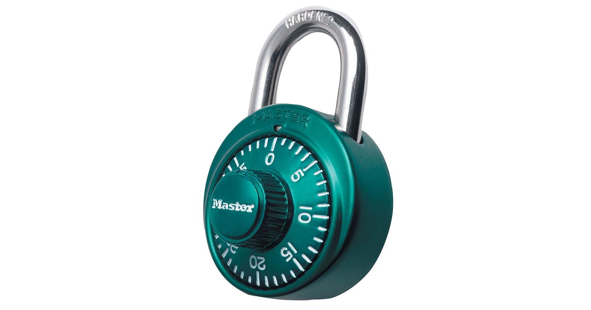 Masterlock Gym Lock Best Fitness Gifts 2015 POPSUGAR Fitness Photo 35