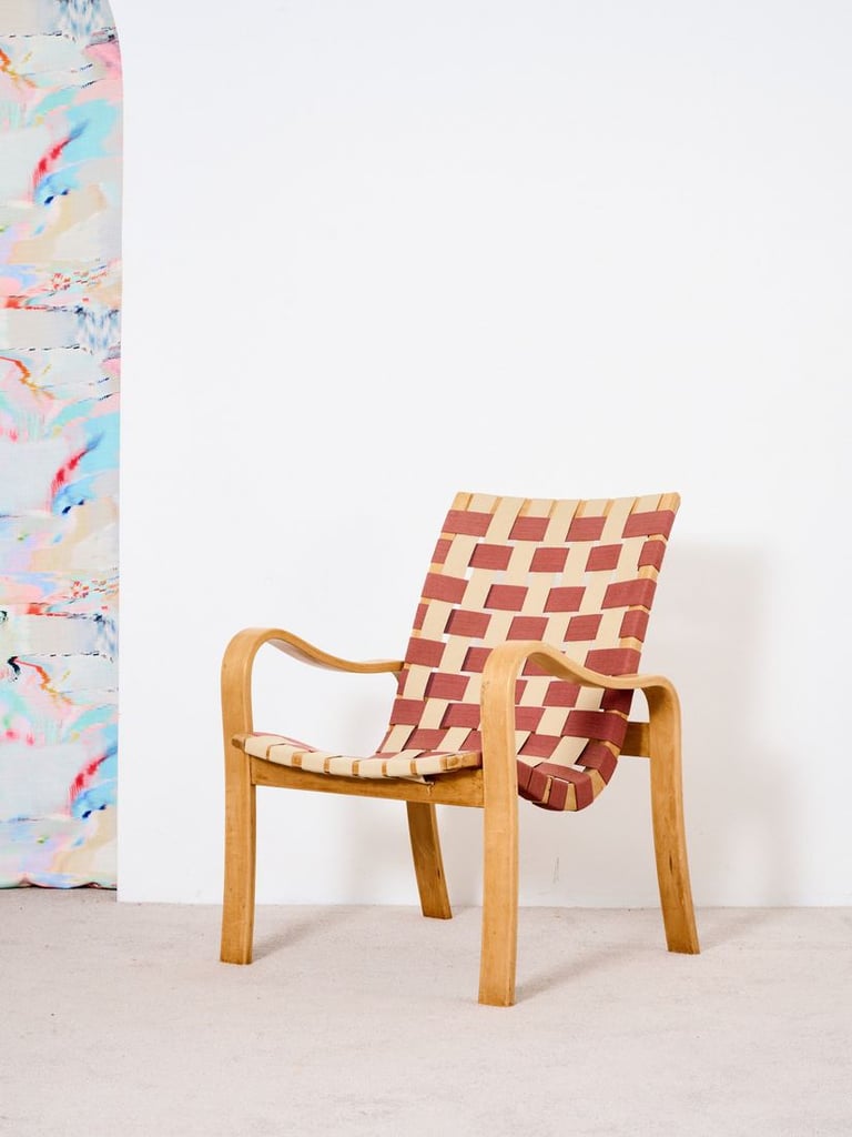 A Sculptural Seat: Bentwood Lounge Chair