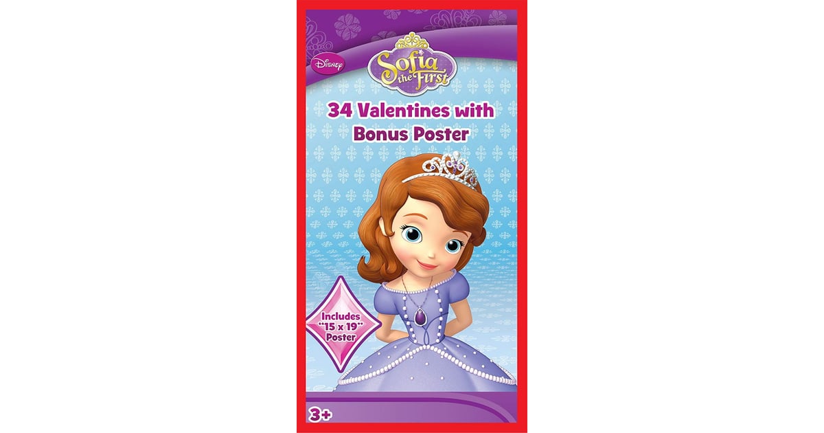 Sofia the First Valentines Cards | Valentine's Day Cards at Walmart For ...