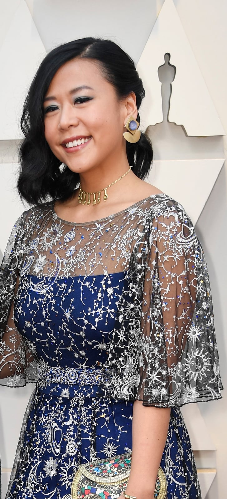 Domee Shi Celebrity Hair and Makeup at the 2019 Oscars POPSUGAR