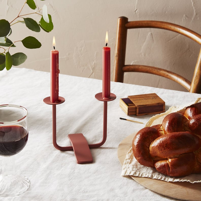 To Set the Mood: Rest Candle Holder & Shabbat Candles