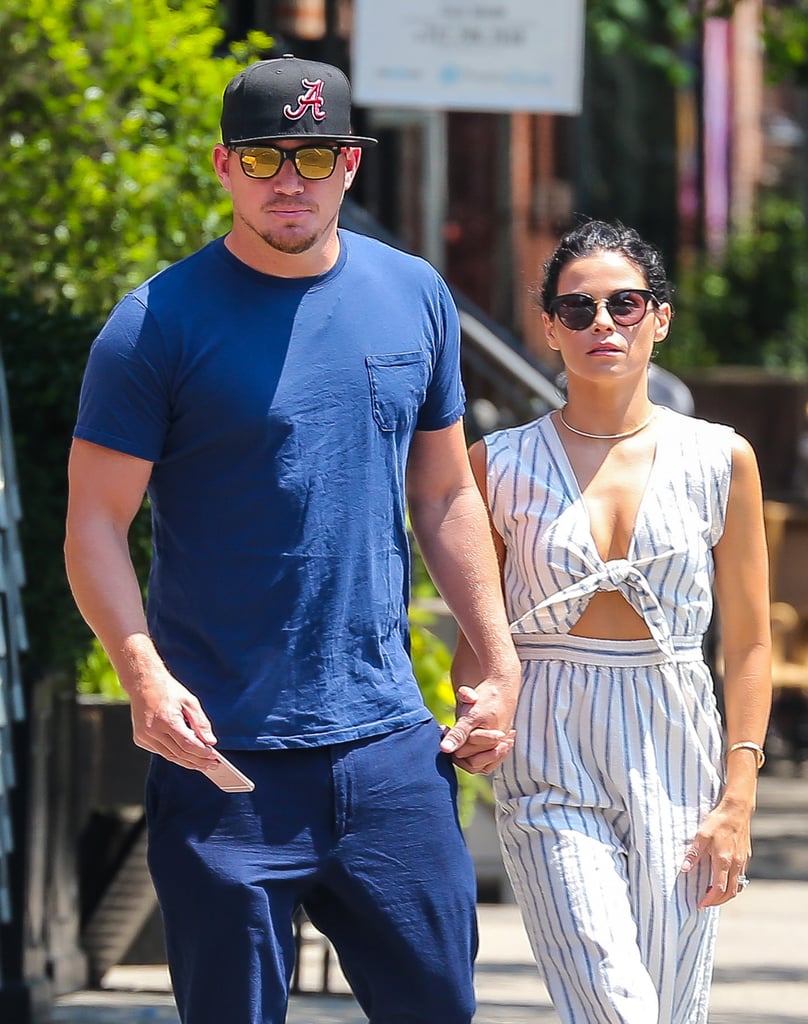 Channing and Jenna Dewan Tatum Holding Hands in NYC