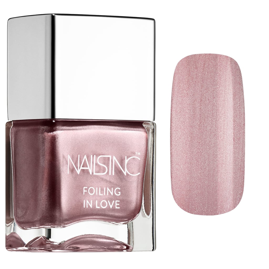 Nails Inc. Foiling in Love Nail Polish