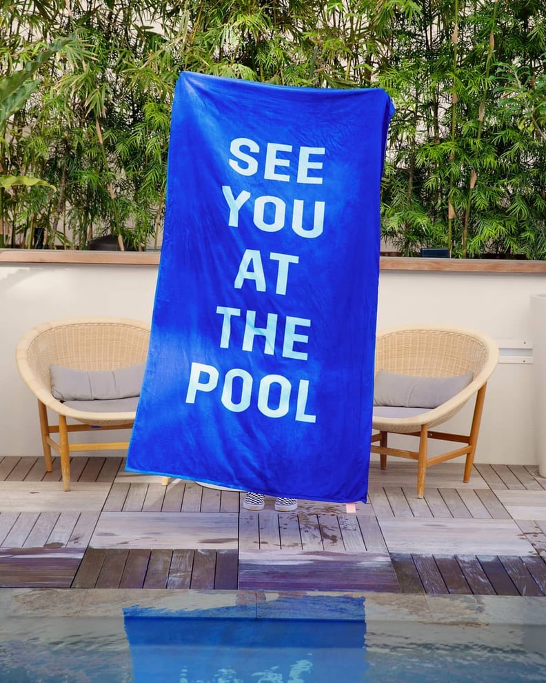 See You at the Pool Giant Towel