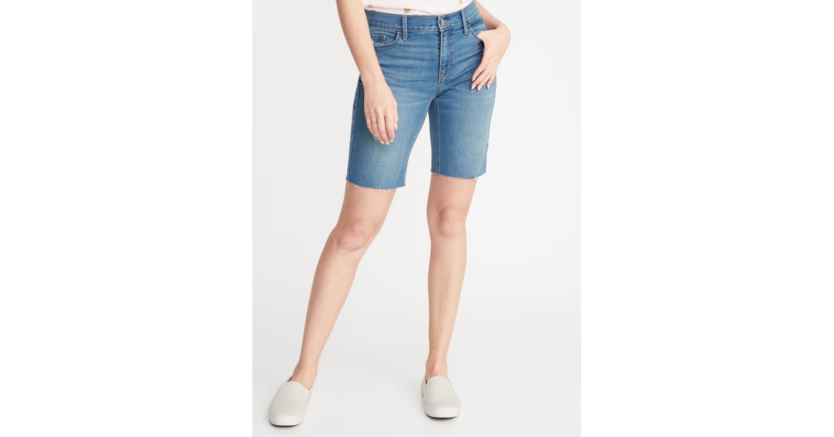 cut off bermuda shorts